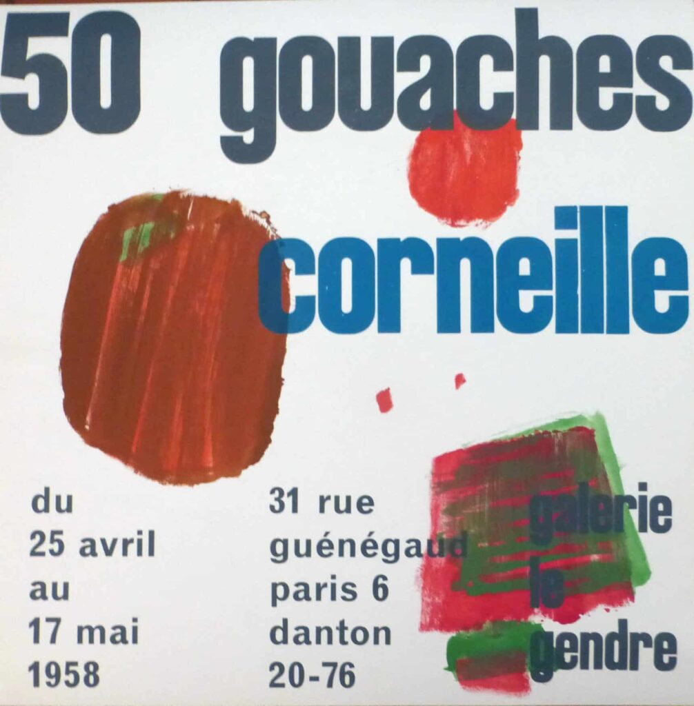 Corneille - exhibition poster