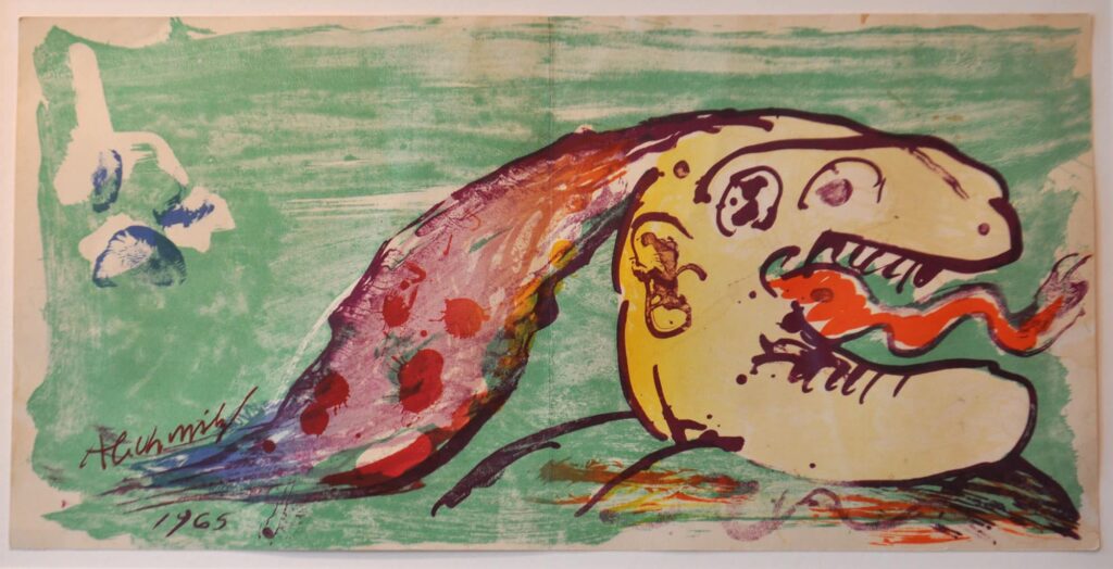 Pierre alechinsky - untitled