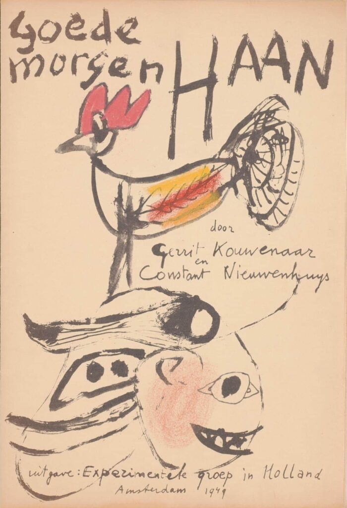 Gerrit kouwenaar and constant nieuwenhuys - goede morgen haan