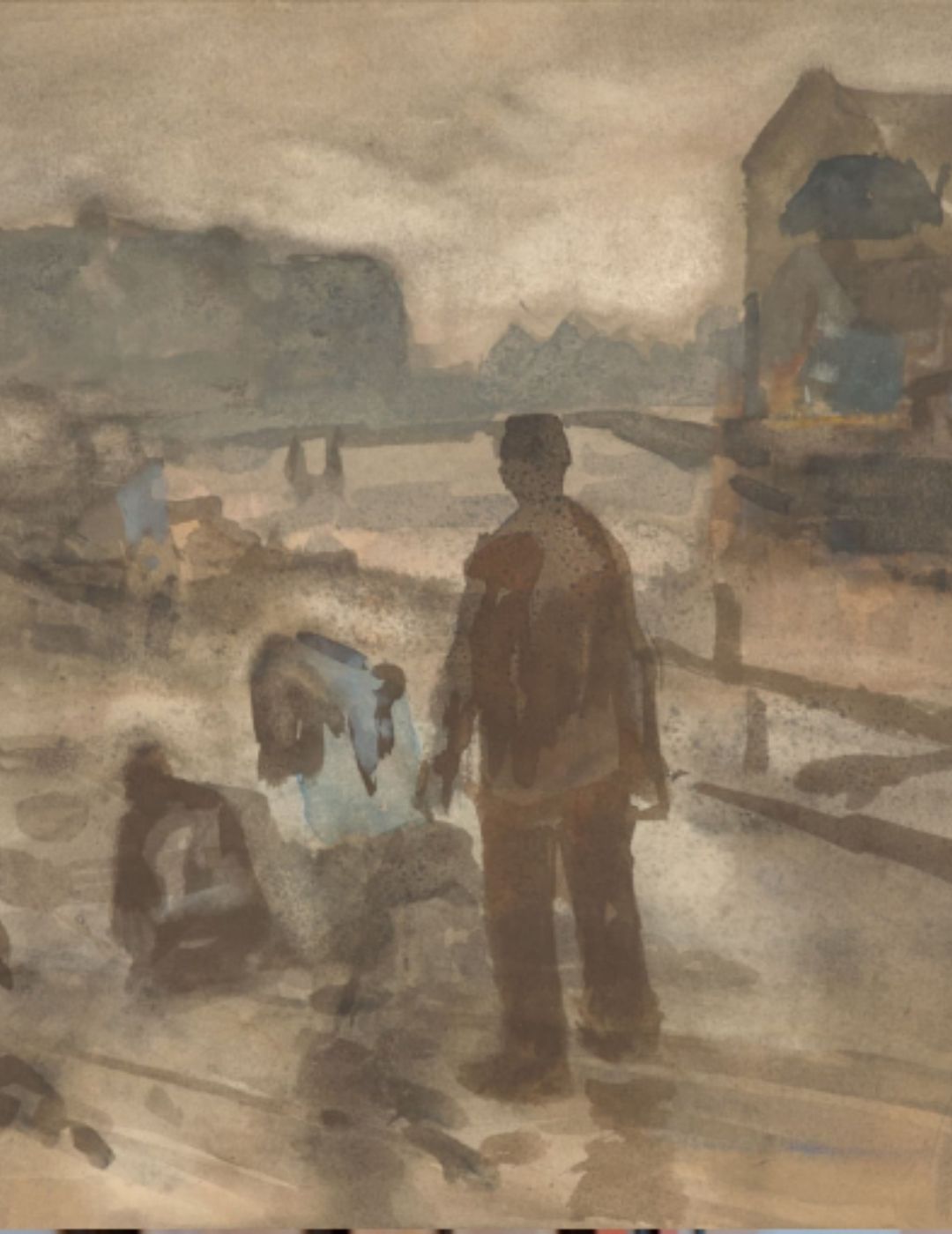 Œuvre impressionniste amstellodamoise exposée à l’Ambassade Hôtel, capturant l’atmosphère vibrante de la ville dans un style impressionniste.