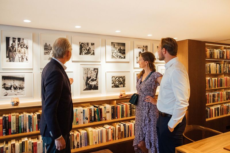 Eduard Janssen guide une visite privée à Amsterdam.